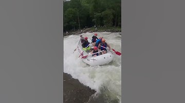 Top Rope Safety at Humongous on the Upper Ocoee River Olympic Whitewater Slalom Course #olympics
