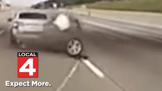 Livonia police stop high-speed chase using new Grappler tire net tool