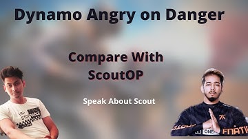 Dynamo angry on Hydra Danger|Compare With Scout|BGMI