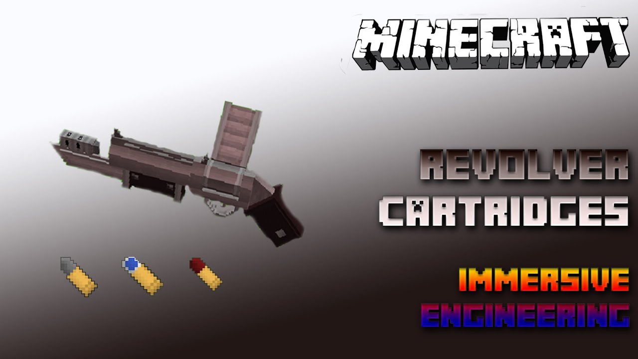 What ammo does the revolver use in immersive engineering?