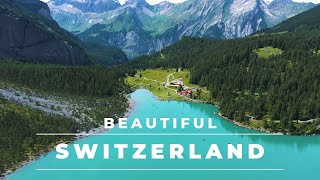 Beautiful Switzerland by drone in 4k | Aerial footage of famous places in Switzerland