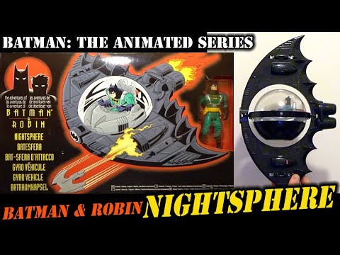 激レア 入手困難 KENNER VEHICLE NIGHTSPHEREバットマン Batman The Animated Series NIGHTSPHERE Kenner 1996 Batwing