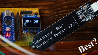 Capacitive Soil Moisture Sensor V1.0/V2.0 with Arduino for Plants Monitoring, Arduino Project