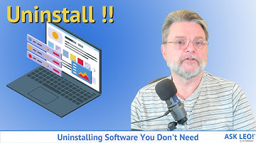 Uninstalling Software You Don