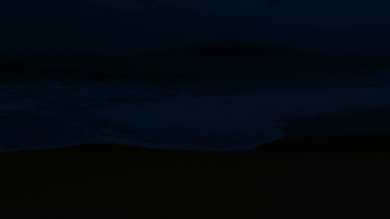 Deep Sleep Night Ocean Waves | Soothing Sea Sounds to Slow Thoughts and Melt Away Anxiety