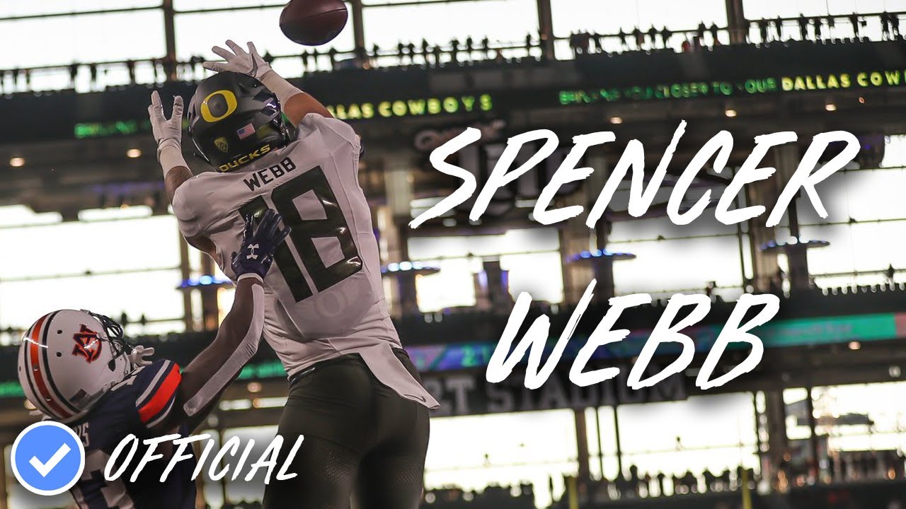 Spencer Webb Official 2019 Oregon TE Highlightsᴴᴰ
