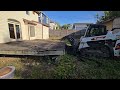 Bobcat making quick work of this deck
