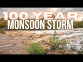Massive Monsoon Storm Floods Phoenix Arizona
