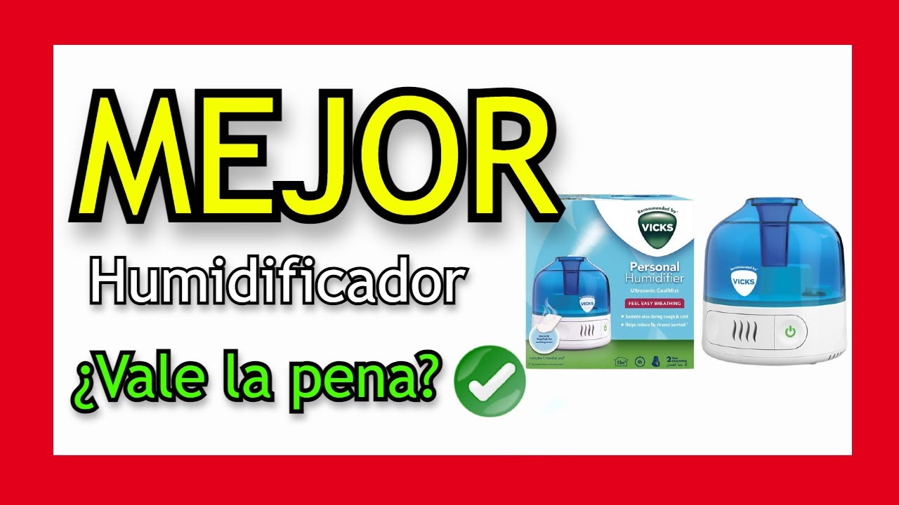 Cómo usar un Mini humidificador Vick para quitar la tos, mejorar el  ambiente y mejorar la salud 