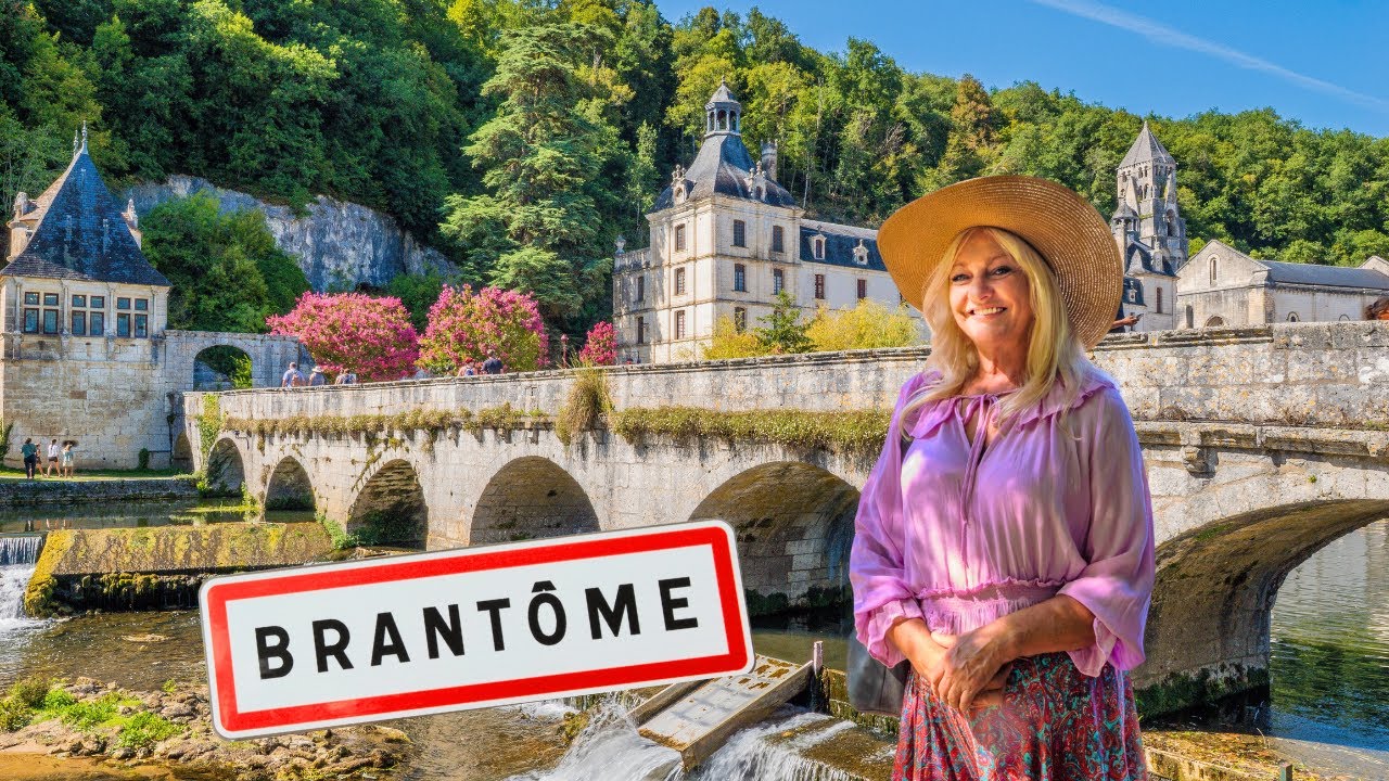 FRENCH CITY TOUR: ✨ Discover Brantôme, the Venice of Périgord | Dordogne’s Most Enchanting Town🏰🌿