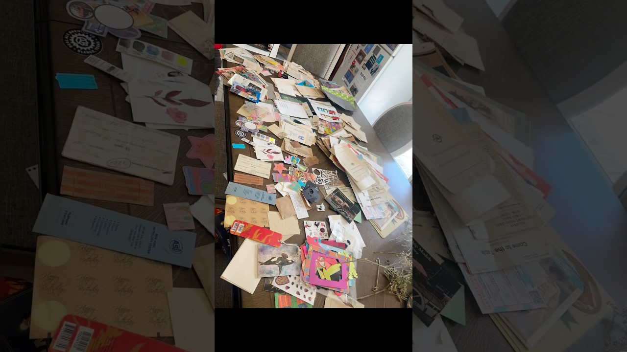 Guarda Junk Journal Thrift Haul su YouTube Guarda Junk Journal Thrift Haul su YouTube