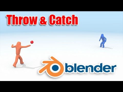 Blender - Throw and Catch Ball