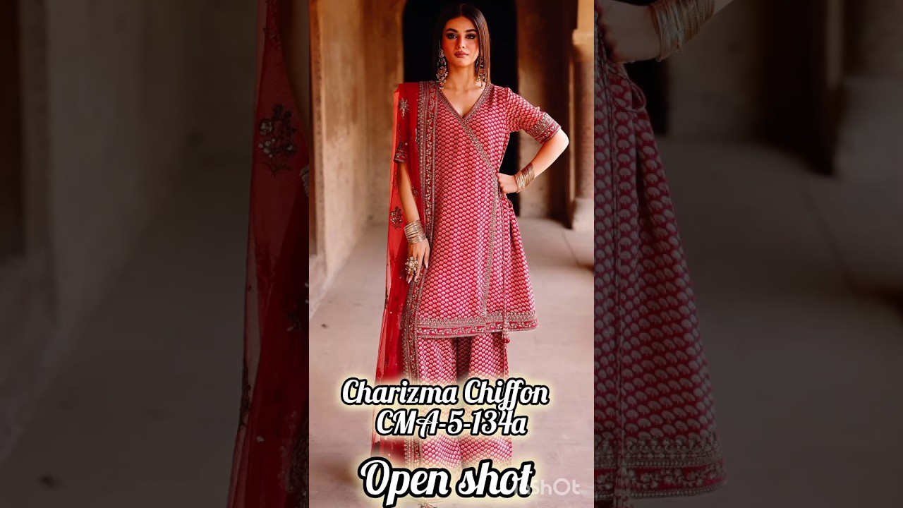 House of Charizma CMA-5-134A 🤩 | Stylish Pakistani Dress | 