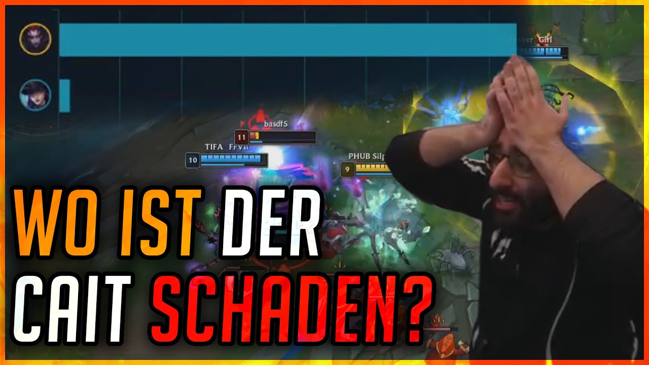 Wo Ist Der Caitlyn Schaden Stream Highlight Edit Gameplay Youtube