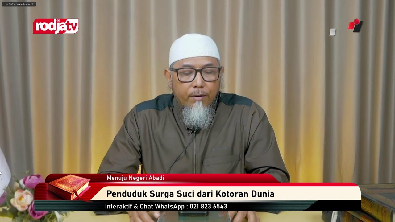 [LIVE] Ustadz Ali Nur - Menuju Negeri Abadi