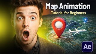 Map Animation Tutorial in Adobe After Effect | Motion Graphics Class in Hindi | We Designers