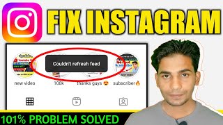 How To Solve Couldn't Refresh Feed Problem On Instagram | Instagram Problem Try Again Later