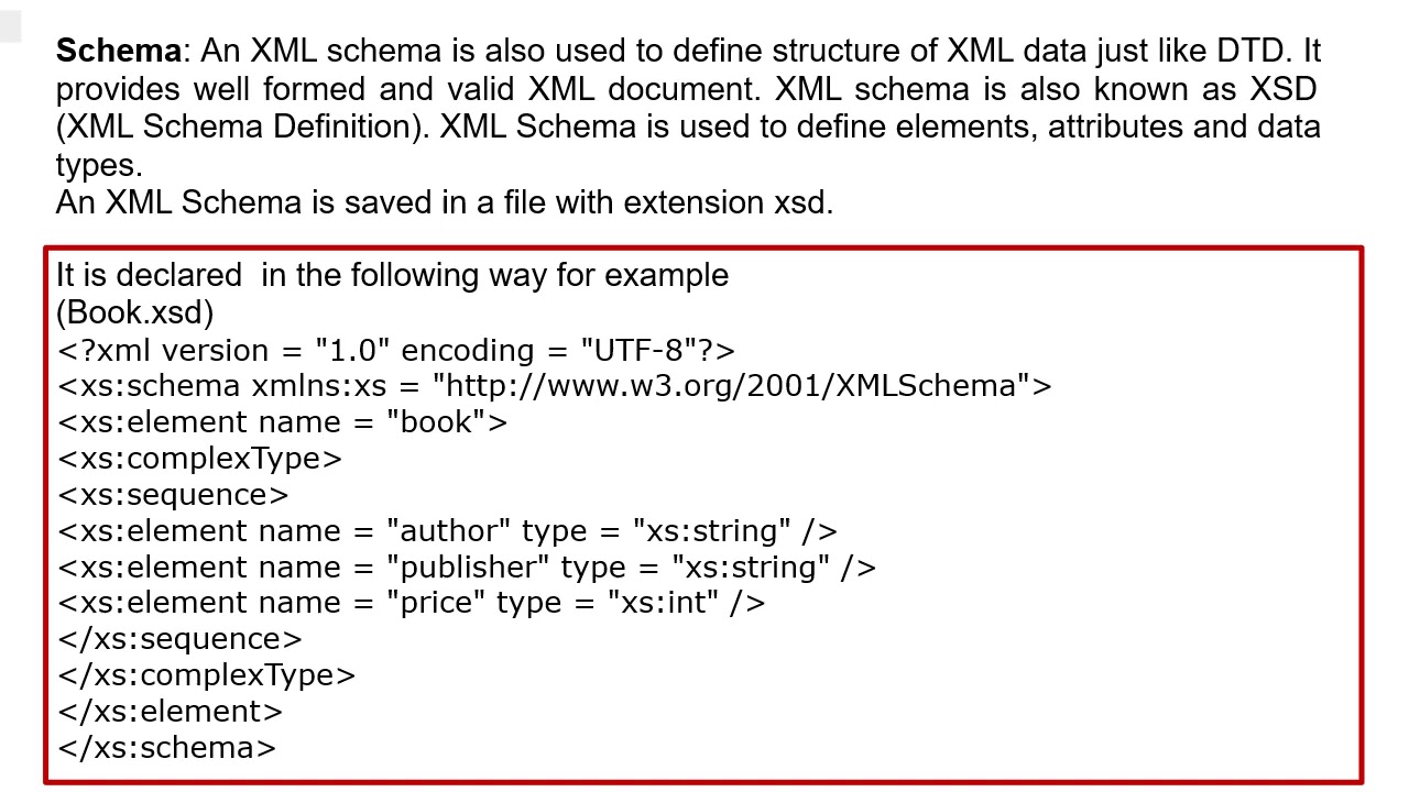 Schema in XML in Hindi || By : Anu Monga - YouTube