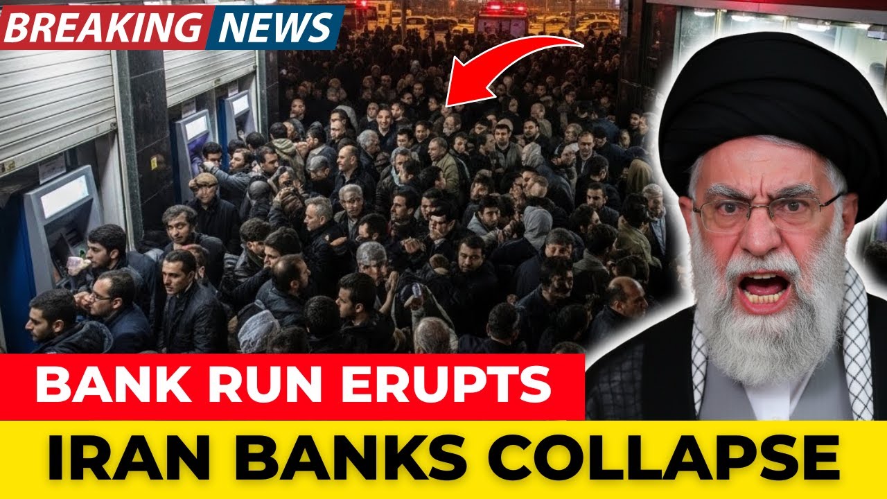 BANK RUN Hits Iran — Oligarchs Pull Billions as Banks Begin to Collapse