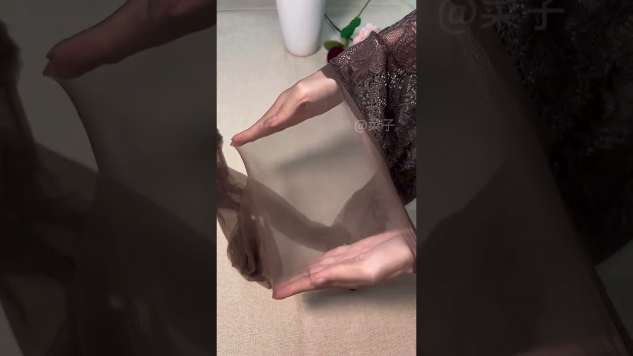 Ultra-thin beautiful brown pantyhose 