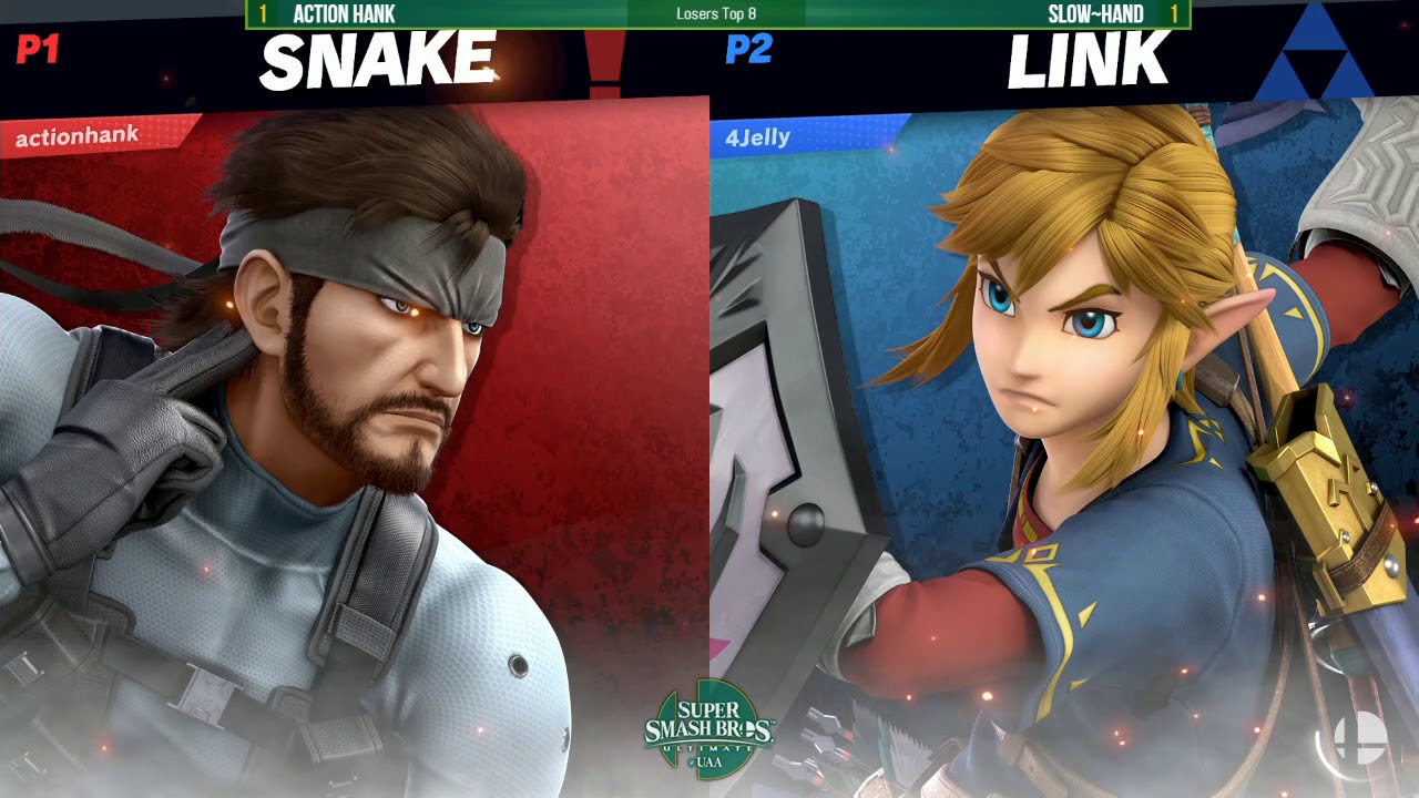 Action Hank vs Slow Hand UAA Smash Ultimate 12 09 2018