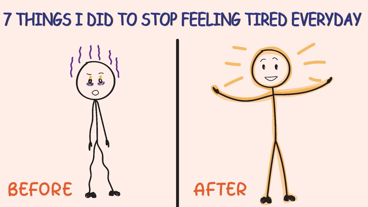 7 Things I Did to Stop Feeling Tired Every Day