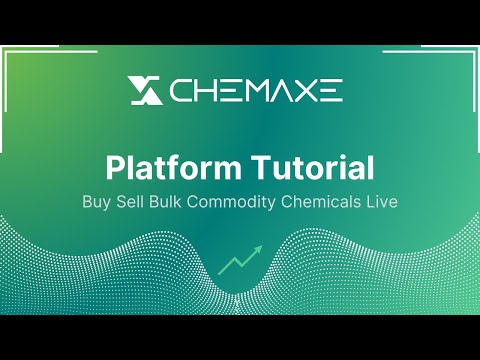 CHEMAXE - Platform Tutorial | Buy & Sell Bulk Chemicals With Ease - video from Chemaxe