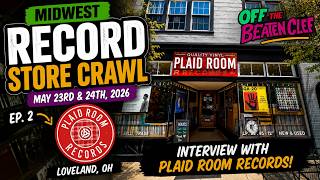 Plaid Room Records Interview (Loveland, OH) | Midwest Record Store Crawl 2026 🎶