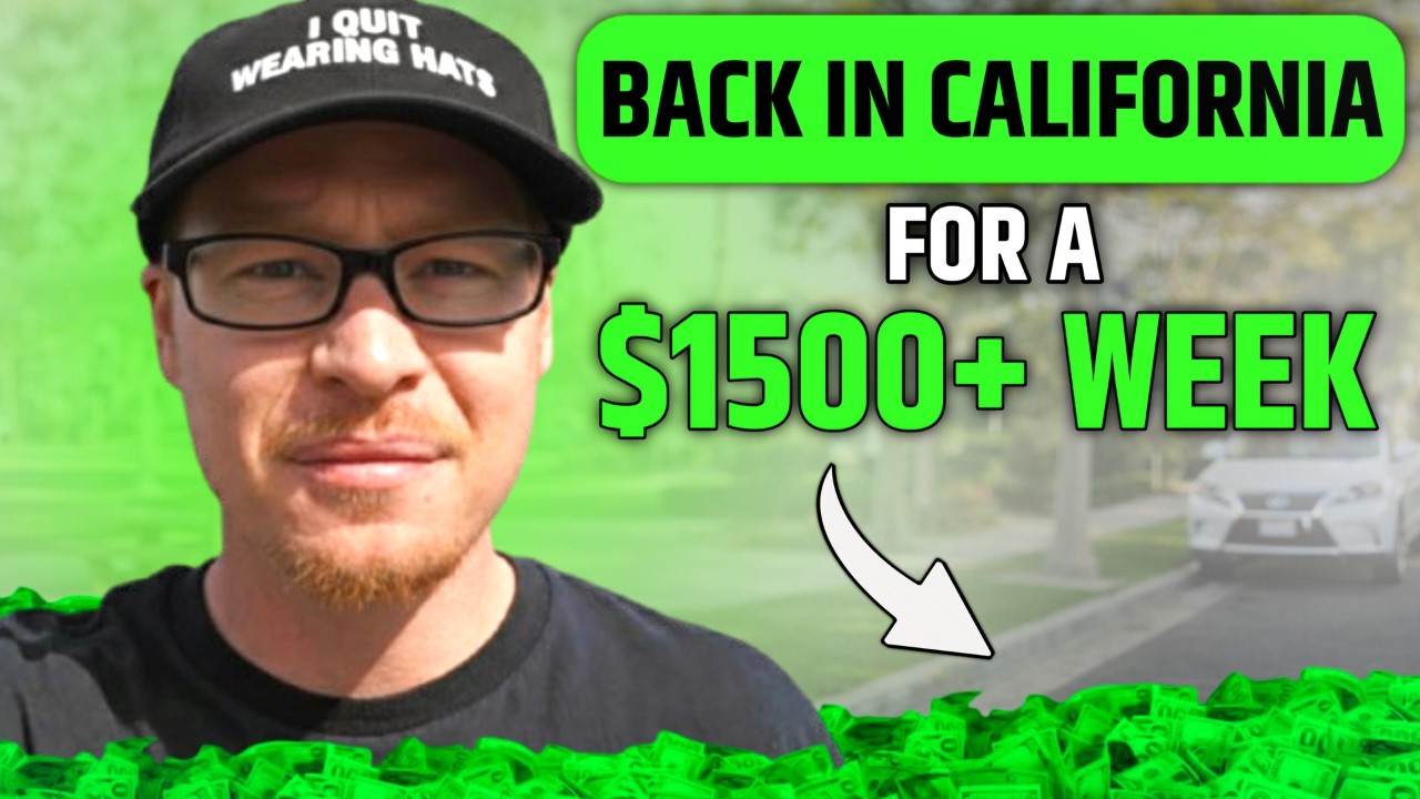 Больше никаких головных уборов | вернулся в Калифорнию и зарабатываю более 1500 долларов.