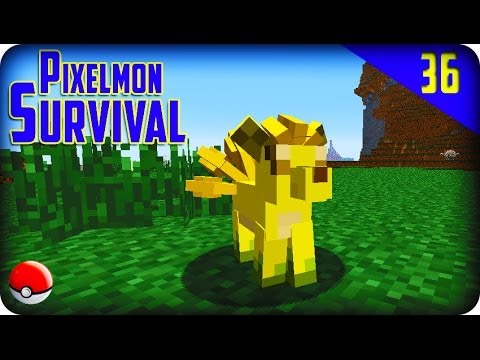 Minecraft Pixelmon 2.5 Mod - Survival Series - Ep # 36 A 