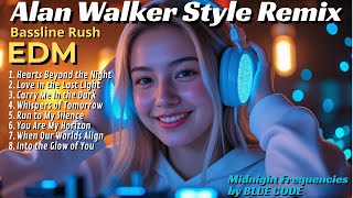 Run to My Silence |Blue Code – Midnight Frequencies |  Alan Walker Style EDM Remix (Luxury Club Mix)