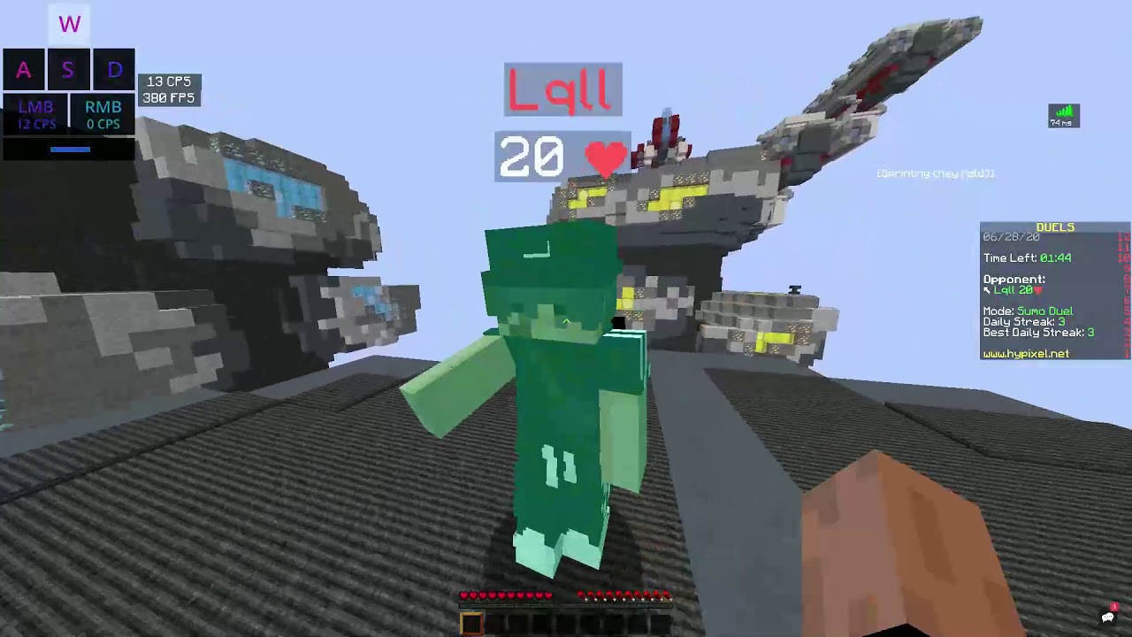 Minecraft Hypixel with yagami clicker + Download! - YouTube