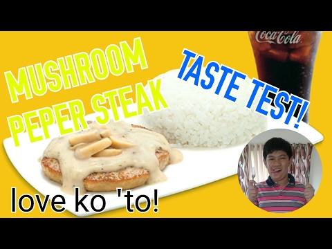 McDonald S Mushroom Pepper Steak TASTE TEST S1 E4