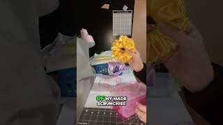KC's Scrunchies: Inventory Prep for Etsy Launch! #shorts