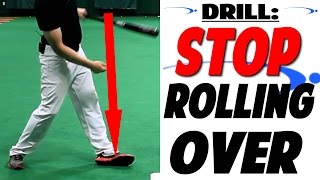 Baseball Hitting Drill | Rollover Fix (Pro Speed Baseball)