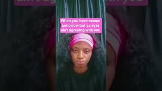 You eyes ain't agreeing with you