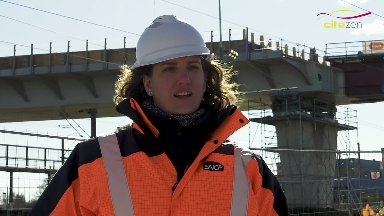Citézen : État d'avancement de l'ouvrage d'art SNCF (mars 2023)