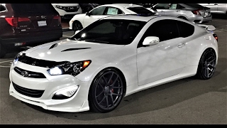 Genesis Coupe 3.8 on 20" Velgen VBM5 Gunmetal Concave Rims
