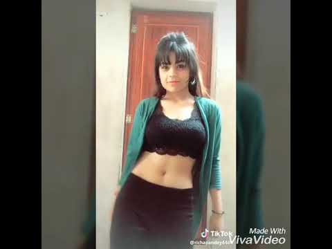 Hot belly dance button sexy navel show in tik tok 64