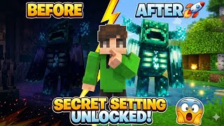 99% Players Don’t Know These Minecraft Secret Settings! 😱 #minecraft 