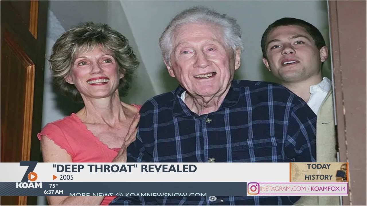 Today in History "Deep Throat" Revealed (05-31-2022)
