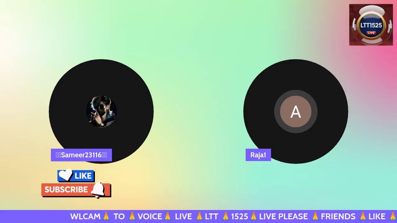 Live streaming | voice live |episode 166 | Ltt1525 live