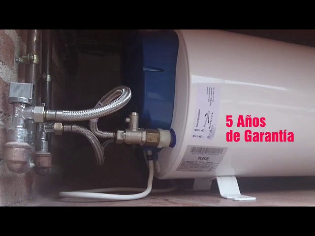 Termo acumulador eléctrico roto no lo cubre la garantía de 5 Años por mala instalación