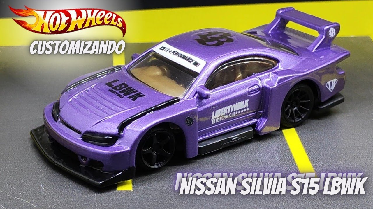 Nissan Silvia S15 LBWK - Hot Wheels Custom Liberty Walk 