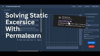 Engineering Statics Exercise with PermaLearn