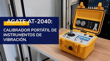 AGATE AT-2040: Calibrador portátil de instrumentos de vibración (shaker)