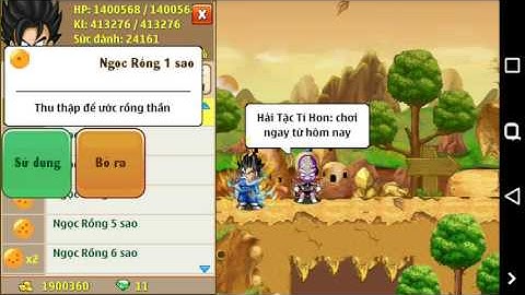 Ngọc rồng online ước ngọc rồng 1sao và cái kết