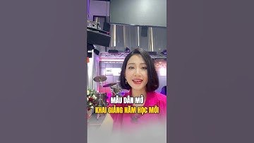 MC Mỹ Vân – Mẫu dẫn khai giảng năm học cuốn hút!