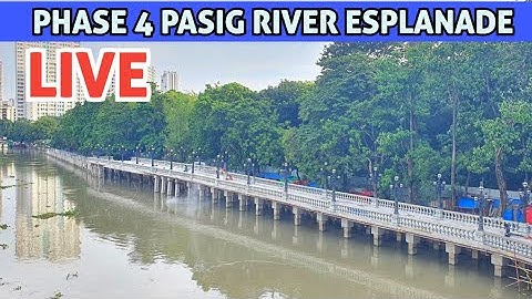 PHASE 4 PASIG RIVER ESPLANADE KuyaronTV Updates is live!