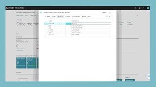 Set Up Organisational Levels for Contact Persons in Dynamics 365 Business Central